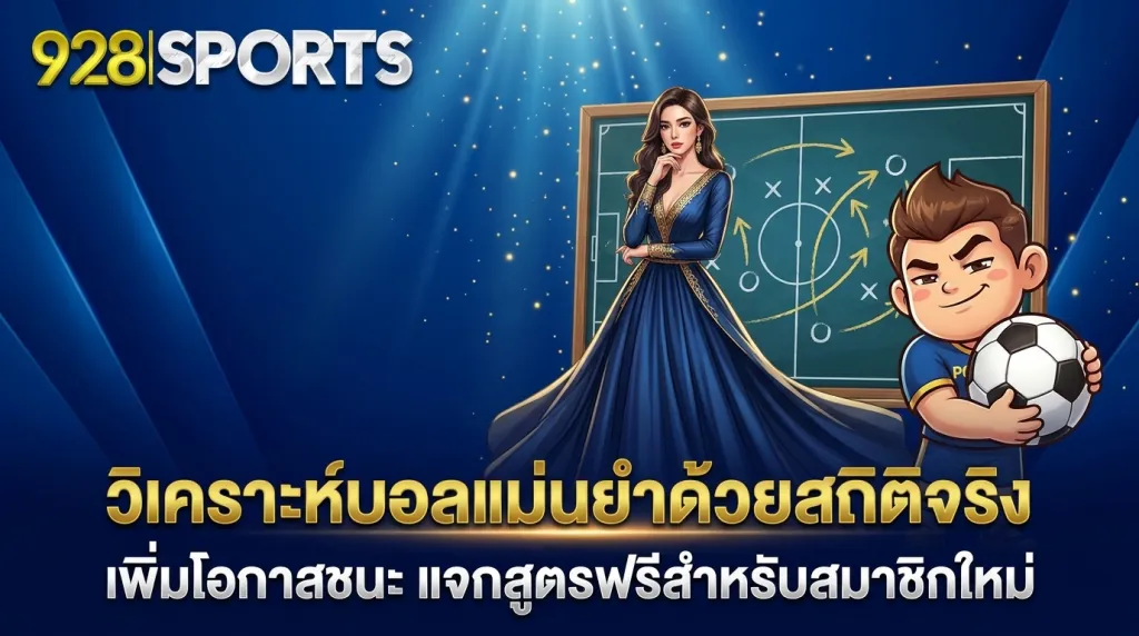 เทคนิควิเคราะห์บอลก่อนเตะจากสถิติจริง แจกสูตรฟรีสำหรับสมาชิก